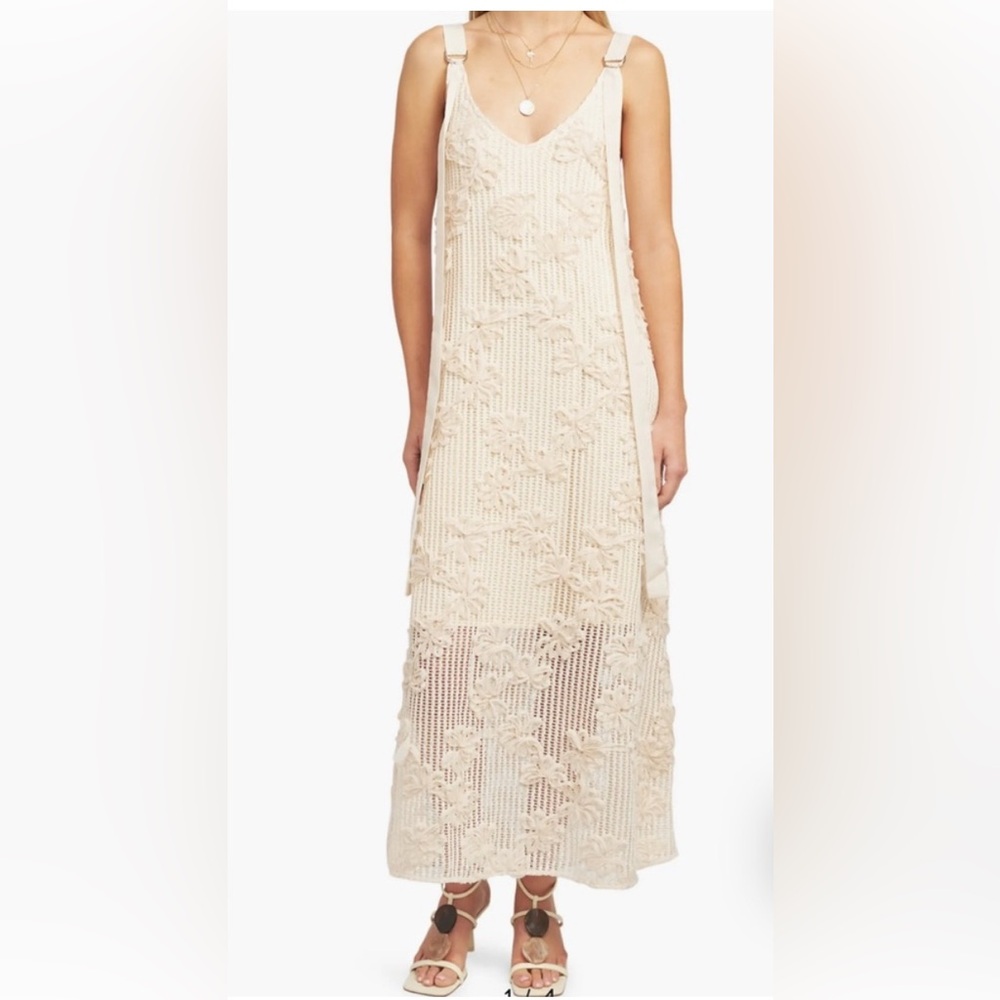 En Saison Cream Lace Dress